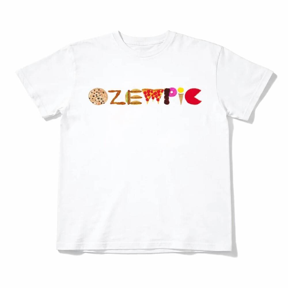 NEW UNFORTUNATE PORTRAIT women's boyfriend tee in ozempic